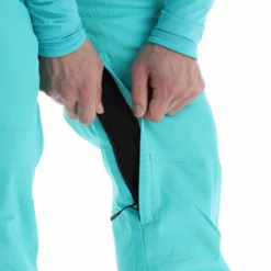 Rehall, Capital-R Pantalones De Esquí Hombres Aqua Azul -PARQUE DE ESQUI rehall capital r ba skibroek gevoerd heren aqua blauw 22rehal112v1 BI 08