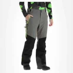Rehall, Catamount-R Pantalones De Esquí Hombres Gunmetal Gris -PARQUE DE ESQUI rehall catamount r ba skibroek gevoerd heren gunmetal grijs 22rehal114v4 BI 04