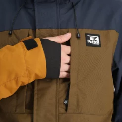 Rehall, Coors-R Chaqueta De Esquí Hombres Navy Azul -PARQUE DE ESQUI rehall coors r aa jas gevoerd heren navy blauw 22rehal107v2 BI 13