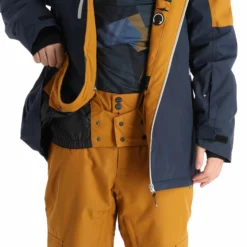 Rehall, Cream-R Chaqueta De Esquí Hombres Cathay Spice Marrón -PARQUE DE ESQUI rehall cream r aa jas gevoerd heren cathay spice bruin 22rehal102v6 BI 09