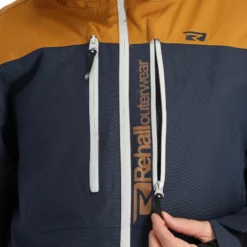 Rehall, Cream-R Chaqueta De Esquí Hombres Cathay Spice Marrón -PARQUE DE ESQUI rehall cream r aa jas gevoerd heren cathay spice bruin 22rehal102v6 BI 11