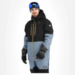 Rehall, Cream-R Chaqueta De Esquí Hombres Mirage Azul -PARQUE DE ESQUI rehall cream r aa jas gevoerd heren mirage blauw 22rehal102v3 BI 04