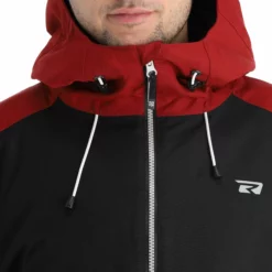 Rehall, Dragon-R Chaqueta De Esquí Hombres Burgundy Rojo -PARQUE DE ESQUI rehall dragon r aa jas gevoerd heren burgundy rood 22rehal101v1 BI 07