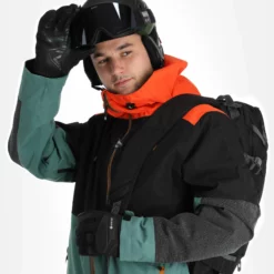 Rehall, Dragon-R Chaqueta De Esquí Hombres Cherry Tomato Rojo -PARQUE DE ESQUI rehall dragon r aa jas gevoerd heren cherry tomato rood 22rehal101v6 BI 05