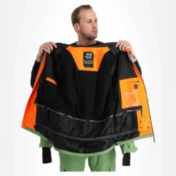 Rehall, Dragon-R Chaqueta De Esquí Hombres Neon Naranja -PARQUE DE ESQUI rehall dragon r aa jas gevoerd heren neon oranje 22rehal101v5 BI 06