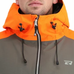 Rehall, Dragon-R Chaqueta De Esquí Hombres Neon Naranja -PARQUE DE ESQUI rehall dragon r aa jas gevoerd heren neon oranje 22rehal101v5 BI 07