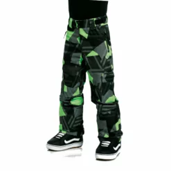 Rehall, Edge-R-Jr. Pantalones De Esquí Niños Camo Verde