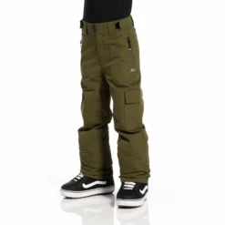 Rehall, Edge-R-Jr. Pantalones De Esquí Niños Olive Night Verde