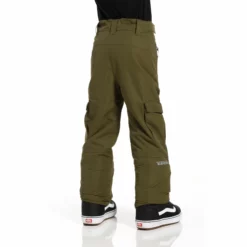 Rehall, Edge-R-Jr. Pantalones De Esquí Niños Olive Night Verde -PARQUE DE ESQUI rehall edge r jr ba skibroek gevoerd kinderen olive night groen 22rehal131v5 BI 03