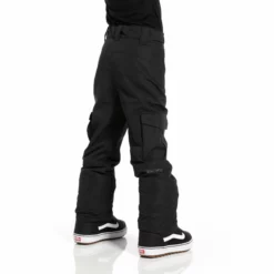 Rehall, Edge-R-Jr. Pantalones De Esquí Niños Negro 5 Rehall, Edge-R-Jr. Pantalones De Esquí Niños Negro -PARQUE DE ESQUI rehall edge r jr ba skibroek gevoerd kinderen zwart 22rehal131v6 BI 03