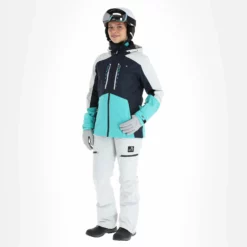 Rehall, Elly-R Chaqueta De Esquí Mujeres Jeans Azul