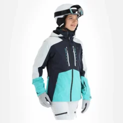 Rehall, Elly-R Chaqueta De Esquí Mujeres Jeans Azul -PARQUE DE ESQUI rehall elly r aa jas gevoerd dames jeans blauw 22rehal138v1 BI 04