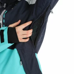 Rehall, Elly-R Chaqueta De Esquí Mujeres Jeans Azul -PARQUE DE ESQUI rehall elly r aa jas gevoerd dames jeans blauw 22rehal138v1 BI 10