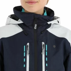 Rehall, Elly-R Chaqueta De Esquí Mujeres Jeans Azul -PARQUE DE ESQUI rehall elly r aa jas gevoerd dames jeans blauw 22rehal138v1 BI 11