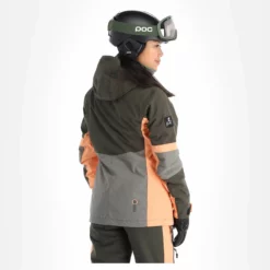 Rehall, Evy-R Chaqueta De Esquí Mujeres Gunmetal Gris -PARQUE DE ESQUI rehall evy r aa jas gevoerd dames gunmetal grijs 22rehal139v4 BI 03