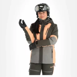 Rehall, Evy-R Chaqueta De Esquí Mujeres Gunmetal Gris -PARQUE DE ESQUI rehall evy r aa jas gevoerd dames gunmetal grijs 22rehal139v4 BI 04