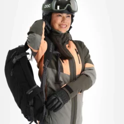 Rehall, Evy-R Chaqueta De Esquí Mujeres Gunmetal Gris -PARQUE DE ESQUI rehall evy r aa jas gevoerd dames gunmetal grijs 22rehal139v4 BI 05