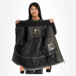 Rehall, Evy-R Chaqueta De Esquí Mujeres Gunmetal Gris -PARQUE DE ESQUI rehall evy r aa jas gevoerd dames gunmetal grijs 22rehal139v4 BI 06