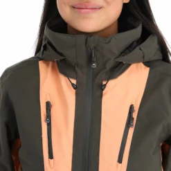 Rehall, Evy-R Chaqueta De Esquí Mujeres Gunmetal Gris -PARQUE DE ESQUI rehall evy r aa jas gevoerd dames gunmetal grijs 22rehal139v4 BI 10