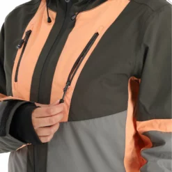 Rehall, Evy-R Chaqueta De Esquí Mujeres Gunmetal Gris -PARQUE DE ESQUI rehall evy r aa jas gevoerd dames gunmetal grijs 22rehal139v4 BI 11