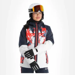 Rehall, Kiki-R Chaqueta De Esquí Mujeres Jeans Azul -PARQUE DE ESQUI rehall kiki r aa jas gevoerd dames jeans blauw 22rehal142v5 BI 04