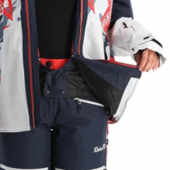 Rehall, Kiki-R Chaqueta De Esquí Mujeres Jeans Azul -PARQUE DE ESQUI rehall kiki r aa jas gevoerd dames jeans blauw 22rehal142v5 BI 07