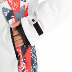 Rehall, Kiki-R Chaqueta De Esquí Mujeres Jeans Azul -PARQUE DE ESQUI rehall kiki r aa jas gevoerd dames jeans blauw 22rehal142v5 BI 08