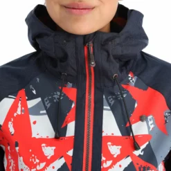 Rehall, Kiki-R Chaqueta De Esquí Mujeres Jeans Azul -PARQUE DE ESQUI rehall kiki r aa jas gevoerd dames jeans blauw 22rehal142v5 BI 12