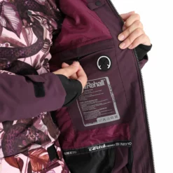 Rehall, Kiki-R Chaqueta De Esquí Mujeres Snake Rosa -PARQUE DE ESQUI rehall kiki r aa jas gevoerd dames snake roze 22rehal142v1 BI 10
