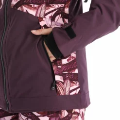 Rehall, Kiki-R Chaqueta De Esquí Mujeres Snake Rosa -PARQUE DE ESQUI rehall kiki r aa jas gevoerd dames snake roze 22rehal142v1 BI 12