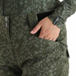 Rehall, Lise-R Pantalones De Esquí Mujeres Dusty Panther Verde -PARQUE DE ESQUI rehall lise r ba skibroek gevoerd dames dusty panther groen 22rehal146v5 BI 07