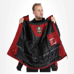 Rehall, Lord-R Chaqueta De Esquí Hombres Burgundy Rojo -PARQUE DE ESQUI rehall lord r aa jas gevoerd heren burgundy rood 22rehal106v1 BI 06