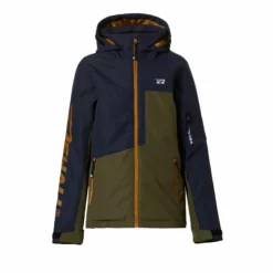 Rehall, Lucky-R-Jr. Chaqueta De Esquí Niños Olive Night Verde