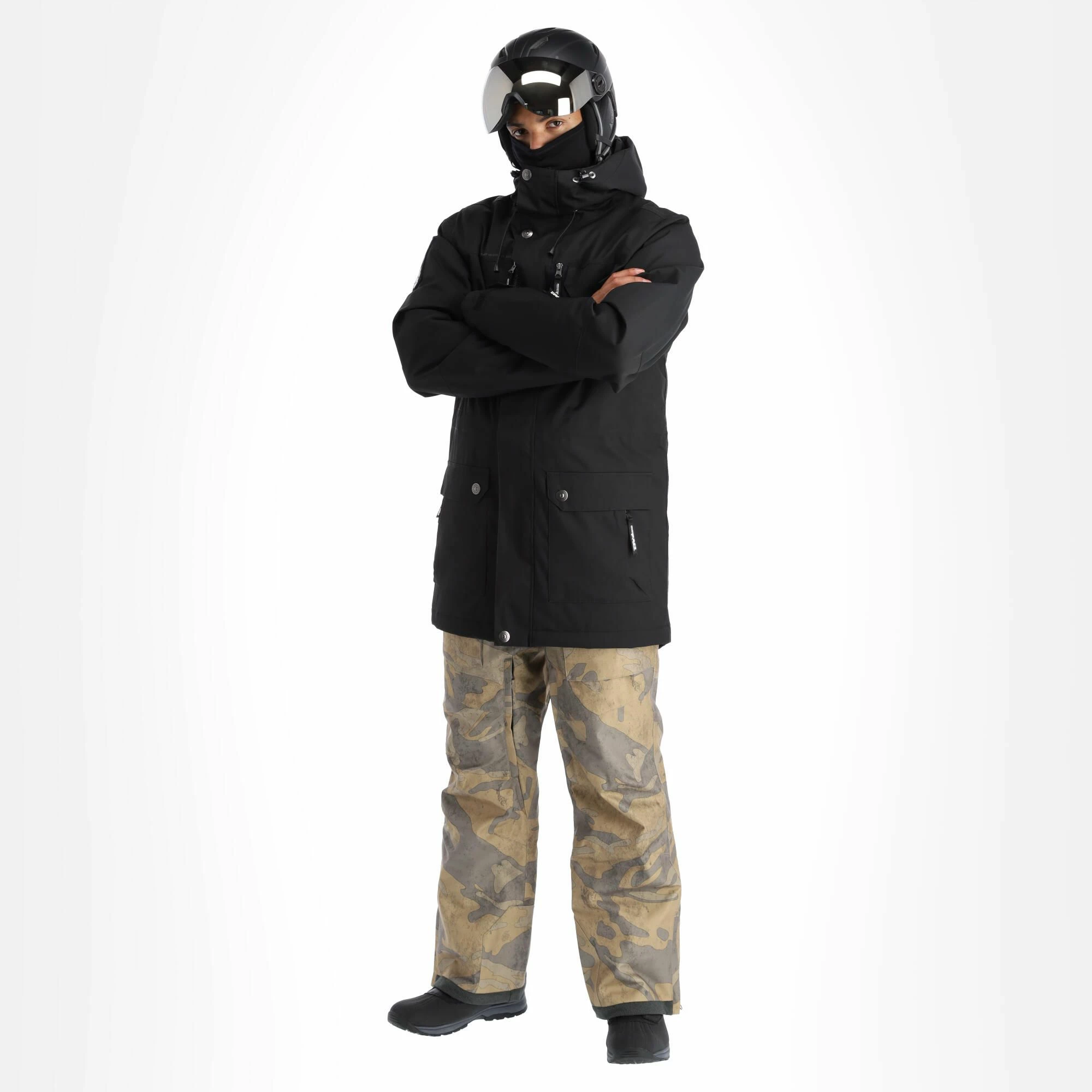 Rehall, Mason-R Chaqueta De Esquí Hombres Negro 1 Rehall, Mason-R Chaqueta De Esquí Hombres Negro