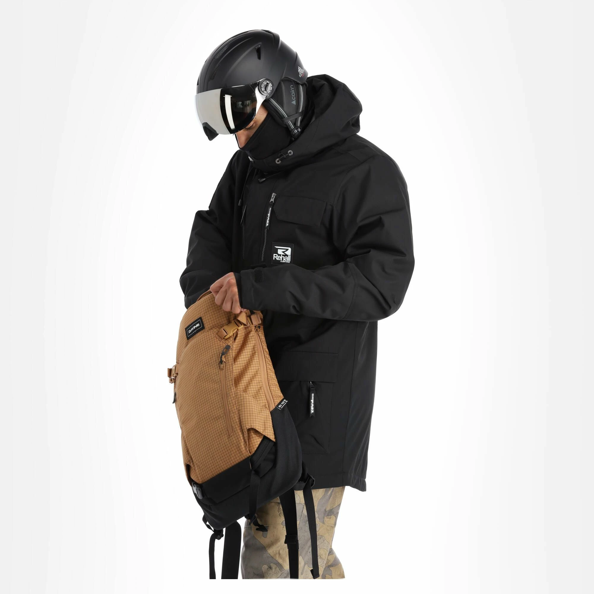 Rehall, Mason-R Chaqueta De Esquí Hombres Negro 4 Rehall, Mason-R Chaqueta De Esquí Hombres Negro - Imagen 4