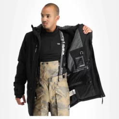 Rehall, Mason-R Chaqueta De Esquí Hombres Negro 16 Rehall, Mason-R Chaqueta De Esquí Hombres Negro -PARQUE DE ESQUI rehall mason r aa jas gevoerd heren zwart AA11reh106a BI 05