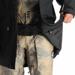 Rehall, Mason-R Chaqueta De Esquí Hombres Negro 20 Rehall, Mason-R Chaqueta De Esquí Hombres Negro -PARQUE DE ESQUI rehall mason r aa jas gevoerd heren zwart AA11reh106a BI 09