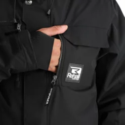 Rehall, Mason-R Chaqueta De Esquí Hombres Negro 21 Rehall, Mason-R Chaqueta De Esquí Hombres Negro -PARQUE DE ESQUI rehall mason r aa jas gevoerd heren zwart AA11reh106a BI 10