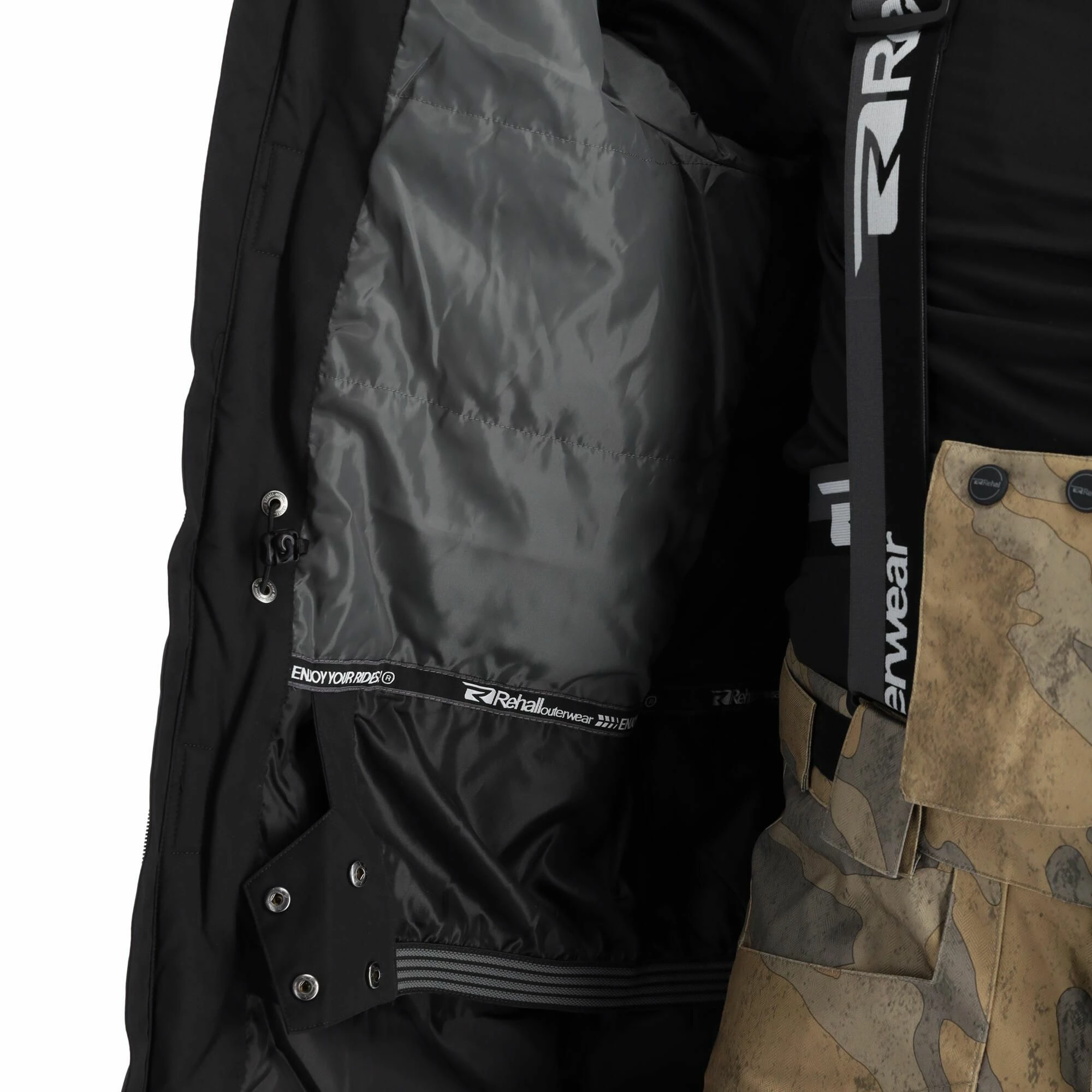 Rehall, Mason-R Chaqueta De Esquí Hombres Negro 12 Rehall, Mason-R Chaqueta De Esquí Hombres Negro - Imagen 12