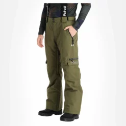 Rehall, Poker-R Pantalones De Esquí Hombres Olive Night Verde -PARQUE DE ESQUI rehall poker r ba skibroek gevoerd heren olive night groen 22rehal111v1 BI 04