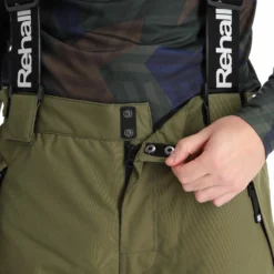 Rehall, Poker-R Pantalones De Esquí Hombres Olive Night Verde -PARQUE DE ESQUI rehall poker r ba skibroek gevoerd heren olive night groen 22rehal111v1 BI 05