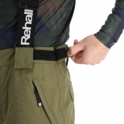 Rehall, Poker-R Pantalones De Esquí Hombres Olive Night Verde -PARQUE DE ESQUI rehall poker r ba skibroek gevoerd heren olive night groen 22rehal111v1 BI 07