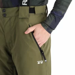 Rehall, Poker-R Pantalones De Esquí Hombres Olive Night Verde -PARQUE DE ESQUI rehall poker r ba skibroek gevoerd heren olive night groen 22rehal111v1 BI 10