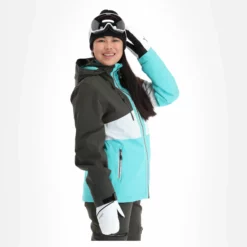 Rehall, Ricky-R Chaqueta De Esquí Mujeres Graphite Gris -PARQUE DE ESQUI rehall ricky r aa jas gevoerd dames graphite grijs 22rehal140v2 BI 04