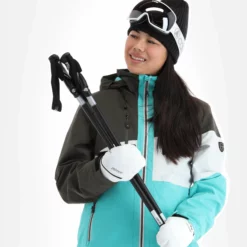 Rehall, Ricky-R Chaqueta De Esquí Mujeres Graphite Gris -PARQUE DE ESQUI rehall ricky r aa jas gevoerd dames graphite grijs 22rehal140v2 BI 05