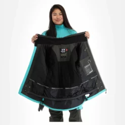 Rehall, Ricky-R Chaqueta De Esquí Mujeres Graphite Gris -PARQUE DE ESQUI rehall ricky r aa jas gevoerd dames graphite grijs 22rehal140v2 BI 06