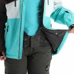 Rehall, Ricky-R Chaqueta De Esquí Mujeres Graphite Gris -PARQUE DE ESQUI rehall ricky r aa jas gevoerd dames graphite grijs 22rehal140v2 BI 07