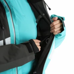 Rehall, Ricky-R Chaqueta De Esquí Mujeres Graphite Gris -PARQUE DE ESQUI rehall ricky r aa jas gevoerd dames graphite grijs 22rehal140v2 BI 09