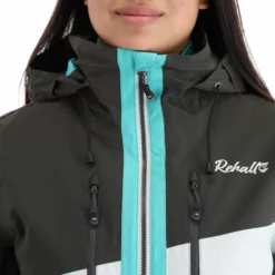 Rehall, Ricky-R Chaqueta De Esquí Mujeres Graphite Gris -PARQUE DE ESQUI rehall ricky r aa jas gevoerd dames graphite grijs 22rehal140v2 BI 10
