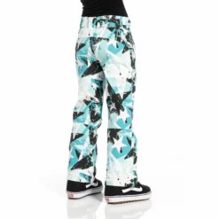 Rehall, Vera-R-Jr. Pantalones De Esquí Niños Stars Aqua Azul -PARQUE DE ESQUI rehall vera r jr ba skibroek gevoerd kinderen stars aqua blauw 22rehal158v1 BI 03